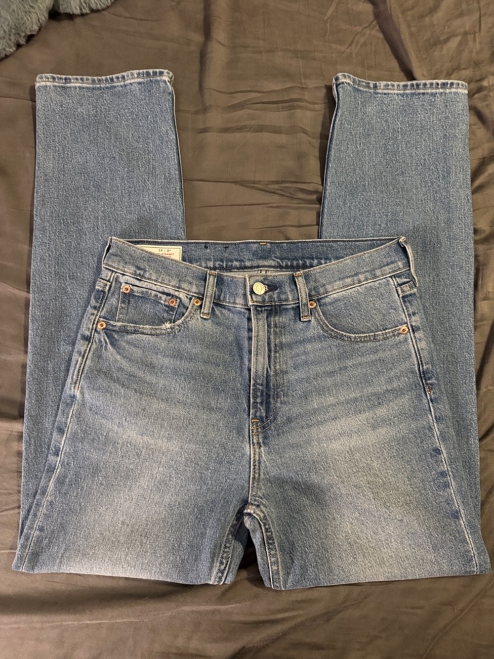 GAP Light Blue Straight Leg Women’s Jeans - Picture 3 of 6